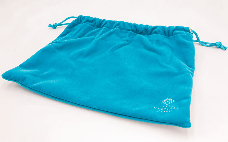 Hotel Martinez Cannes Drawstring Bag