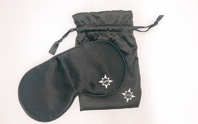 TCS Private Jet Silk Eye Mask